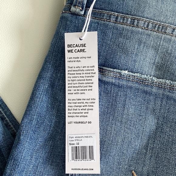 Hudson Jeans Kass Stella High rise Ankle Jean. - Picture 4 of 6